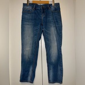 William Rast Cropped Boyfriend Jeans